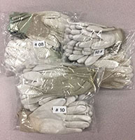 Static Gloves - Sizes